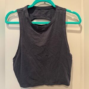 lululemon athletica Charcoal Muscle Tee